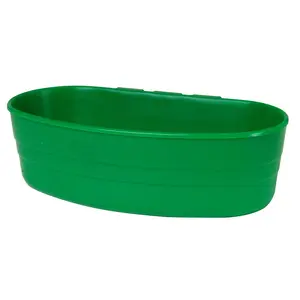 Plastic Cage Cup Green 1 pt