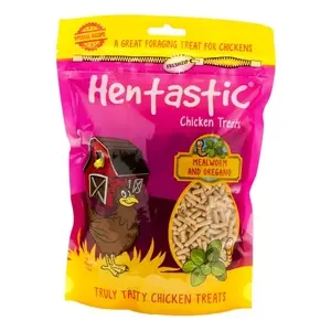 Hentastic Chicket Treat Mealworm / Oregano 16 Oz.