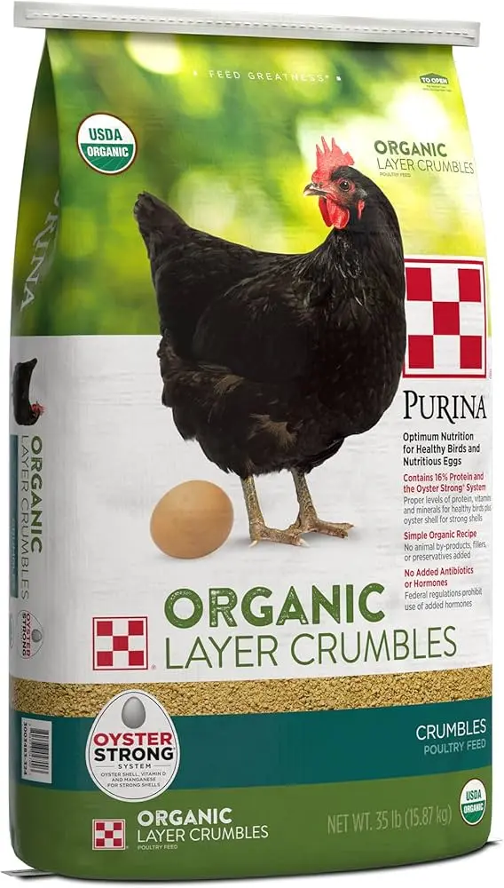 Purina Organic Layer Crumble 35 lb