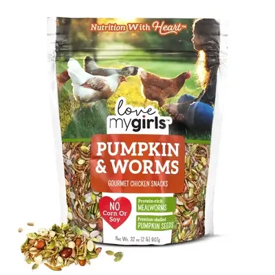 Love My Girls Pumpkin & Worms - 2 lb