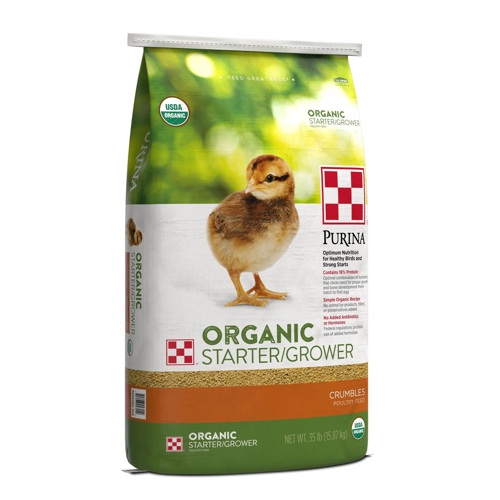 Purina Organic Chick Starter / Grower 35 lb