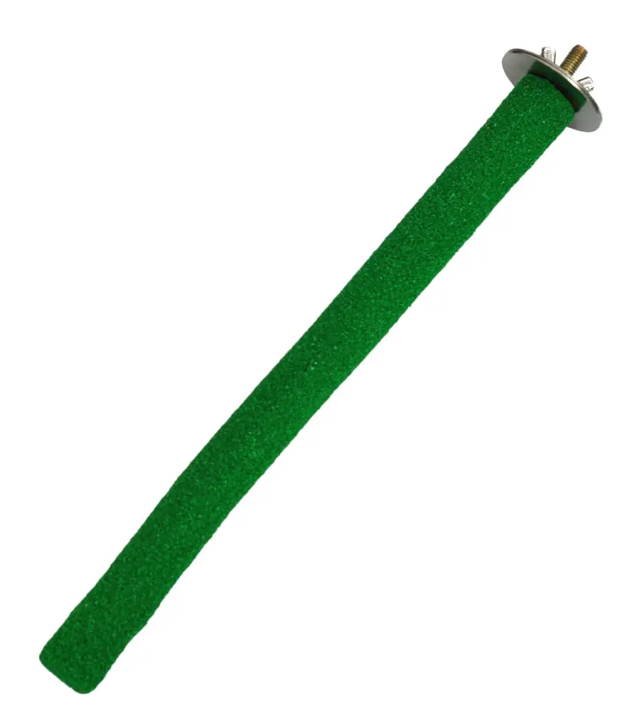 A & E Cages Sand Covered Bird Perch 10"