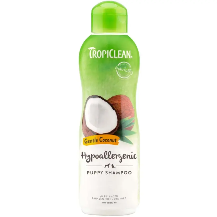Tropiclean Gentle Coconut Hypoallergenic Puppy and Kitten Shampoo