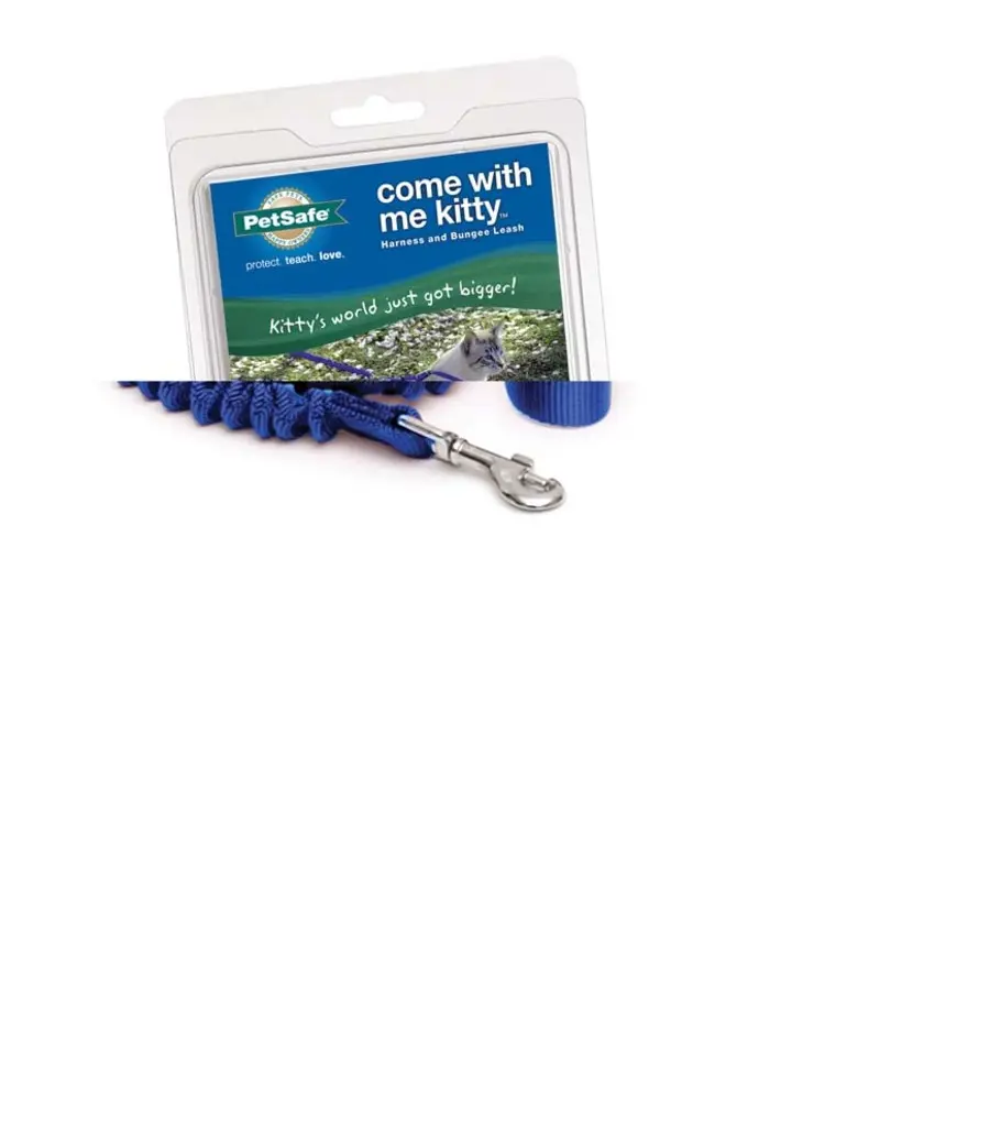Petsafe Premier Come with Me Kitty Harness & Bungee Leash Combo Royal Blue / Navy Md