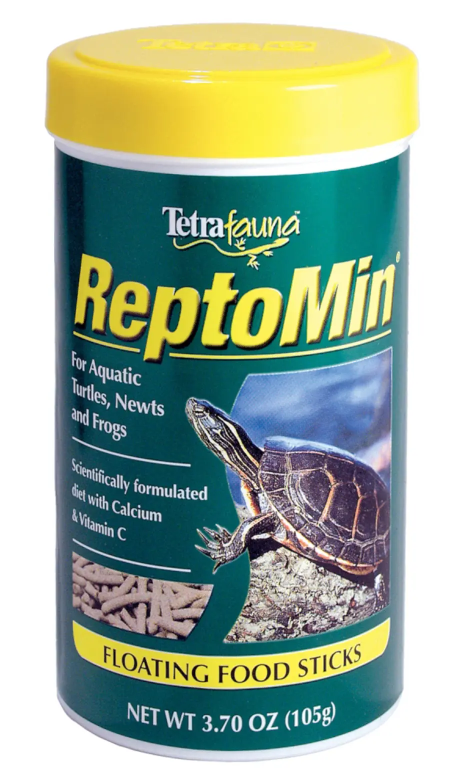 Tetrafauna Reptomin Floating Food Sticks Reptile Dry Food 1.94 oz