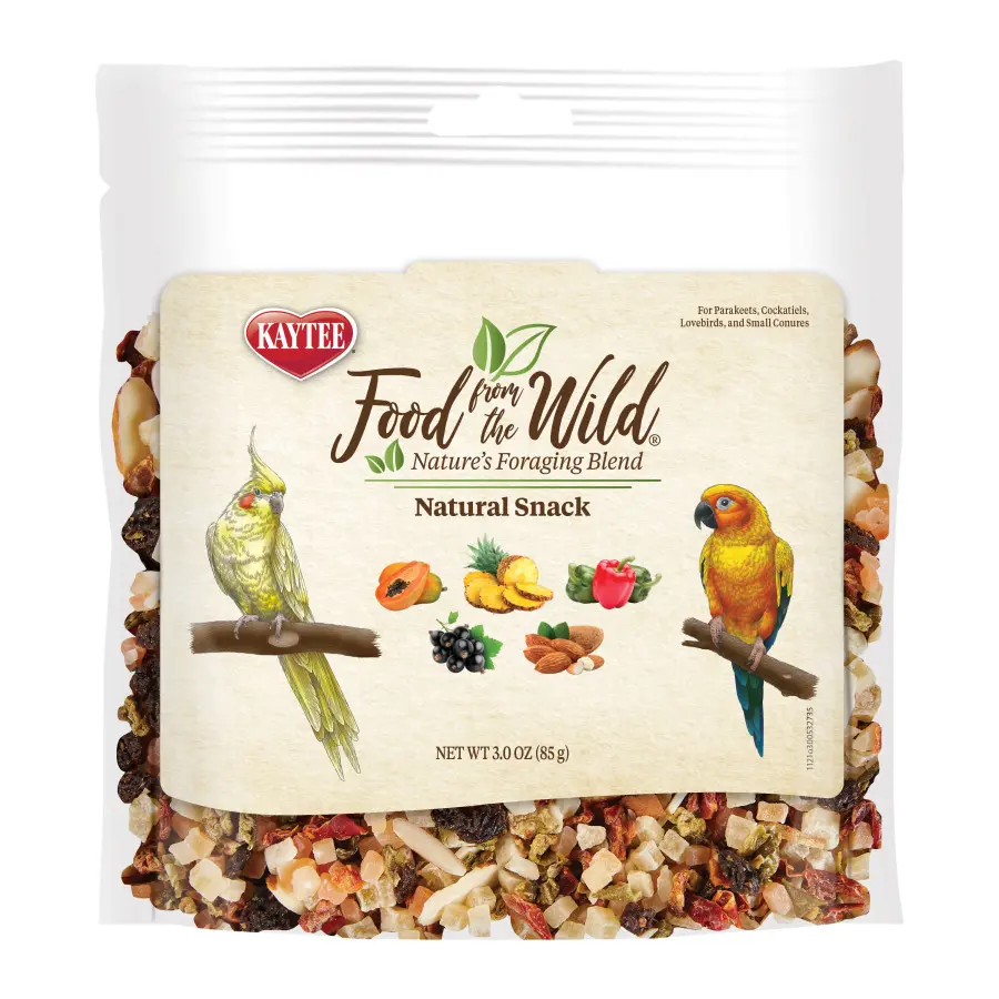 3 oz Kaytee Food From the Wild Natural Snack Small Pet Bird