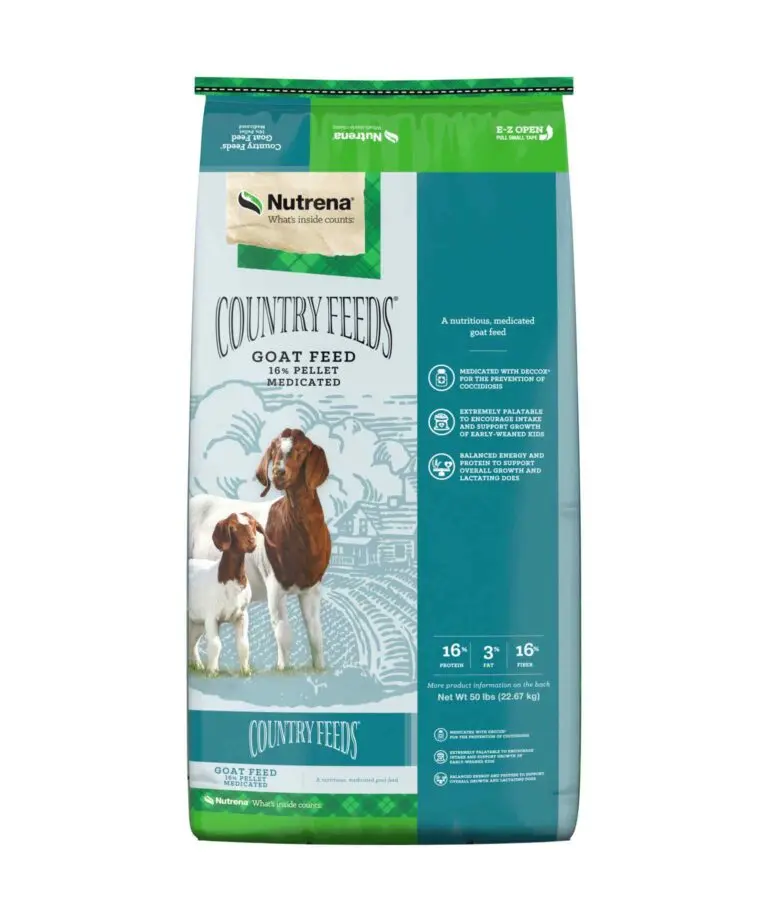 Country Feeds Goat 16% Pellet W / Decox
