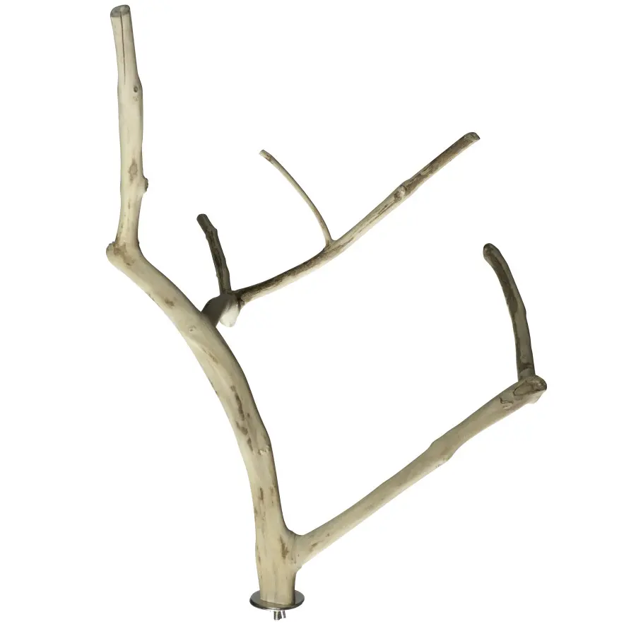 A & E Cages Java Wood Multi Branch Bird Perch Md