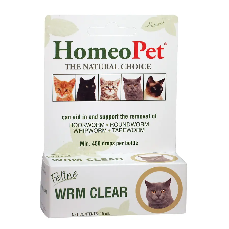 Homeopet Feline Wrm Clear