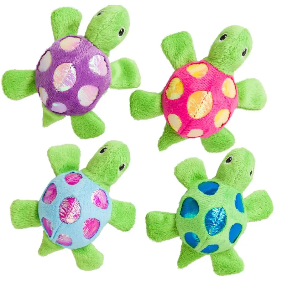 Spot Shimmer Glimmer Turtle Catnip Toy