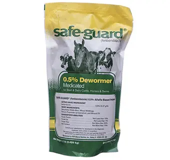 Safe Guard Medicated Additive Pellet 0.5% 1 lb