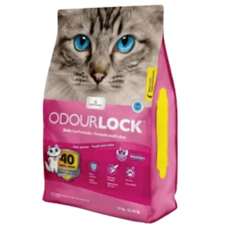 25 lb Intersand Cat Litter Odorlock Baby Powder