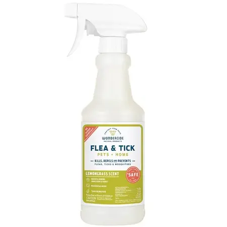 Wondercide Flea & Tick Mosquito Spray Lemongrass 16 oz