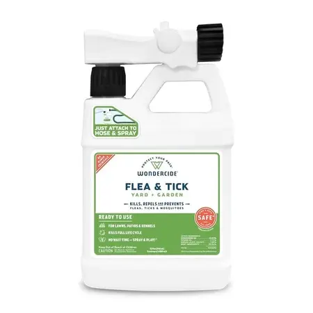 Wondercide Flea & Tick Yard Garden Spray Ready to Use 32 oz