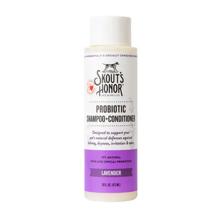 Skout's Honor Dog Grooming Shampoo + Conditioner Lavender 16 oz