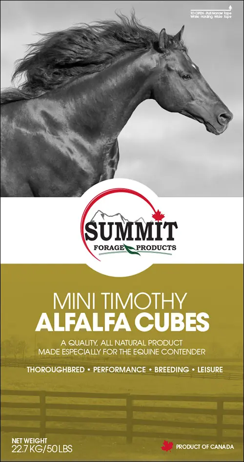 Summit Timothy & Alfalfa Mini Cubes 50 lb