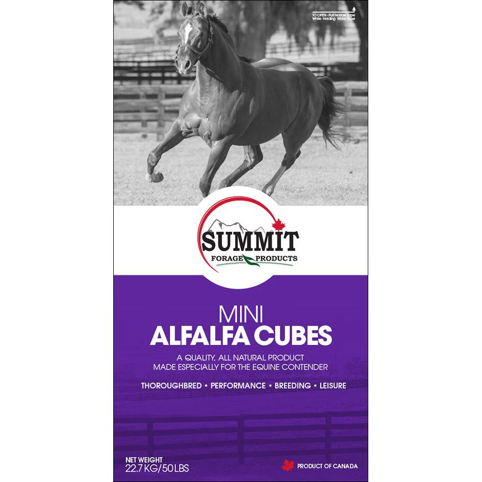 Summit Mini Alfalfa Cubes 50 lb