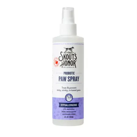 Skout's Honor Dog Health Probiotic Paw Spray 8 oz