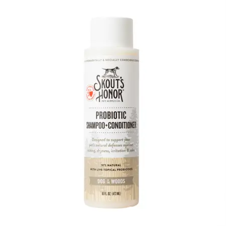 Skout's Honor Dog Grooming Shampoo + Conditioner Dog of the Wood 16 oz