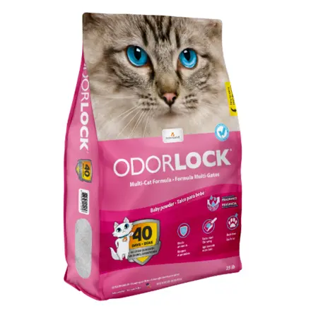 13 lb Intersand Cat Litter Odorlock Baby Powder