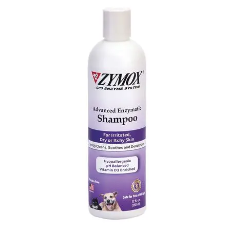 Zymox Dog Health Advanced Enzymatic Oat Extract Shampoo 12 oz