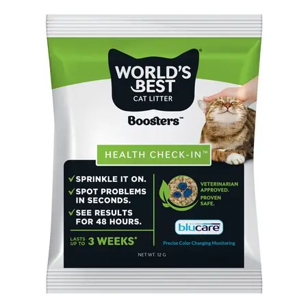 World's Best Cat Litter Boosters Health Check in