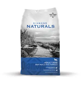 40 lb Diamond Naturals Beef & Rice Adult