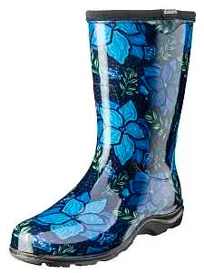 Sloggers Rain Boots, 9, Spring Surprise, Blue