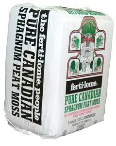 Fertilome Canadian Sphagnum Peat Moss Compressed - 3.8 Cf