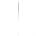 Braided Basic Whip, Teal / White