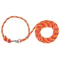 Livestock Adjustable Poly Neck Rope, Coral / Hot Pink / Yellow