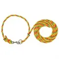 Livestock Adjustable Poly Neck Rope, Lime / Orange / Yellow