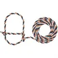 Cattle Rope Halter, Copper / Navy / White