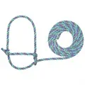 Cattle Rope Halter, Gray / Lavender / Mint
