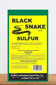 Black Snake Sulfur 5 lb