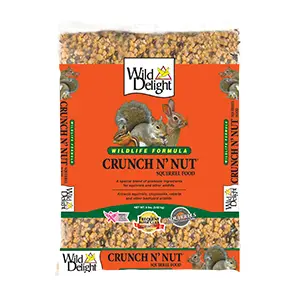Wild Delight Crunch N' Nut Squirrel Food - 8 lb