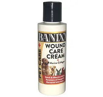 Banixx Wound Care Cream with Marine Collagen 4 oz