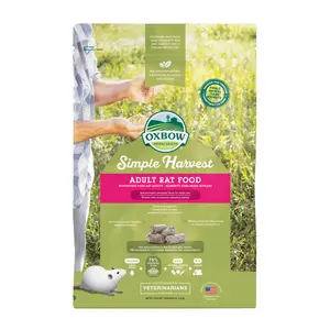 Oxbow Adult Rat Food Simple Harvest 3 lb