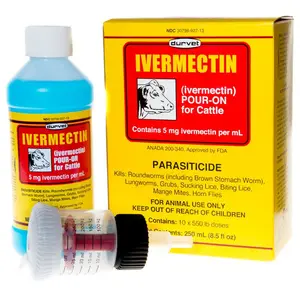 Ivermectin Pour-On Parasiticide for Cattle 250 ml
