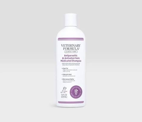 Synergy Labs Clinical Care Medicated Antiparasitic Shampoo 16 oz