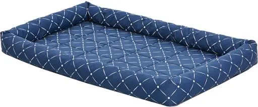 Midwest Quiet Time Ashton Bolster Bed Blue 42"