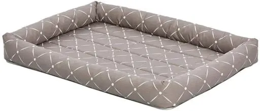 Midwest Quiet Time Ashton Bolster Bed Mushroom 30"