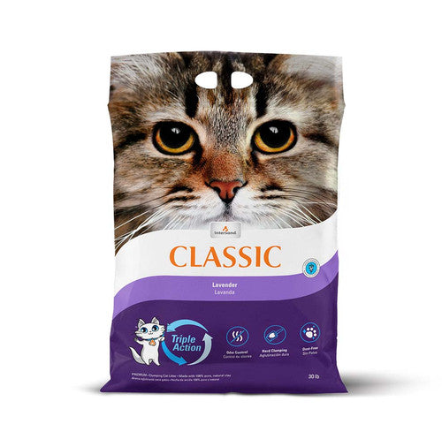 30 lb Intersand Odorlock Lavender Clumping Cat Litter