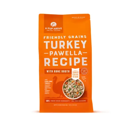 A Puppy Above Dog Frozen Gently Cooked Turkey Pawella 7 lb