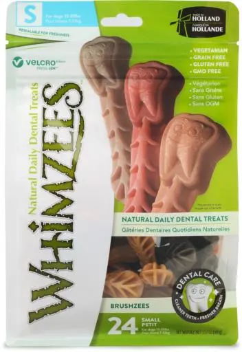 Whimzees Brushzees Small Value Bag 12.7 oz