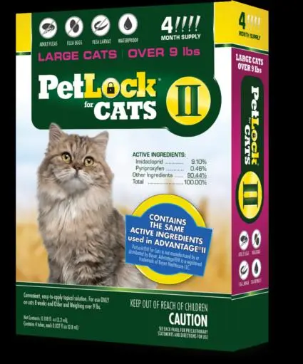 Petlock Duo Flea Control for Large Cats