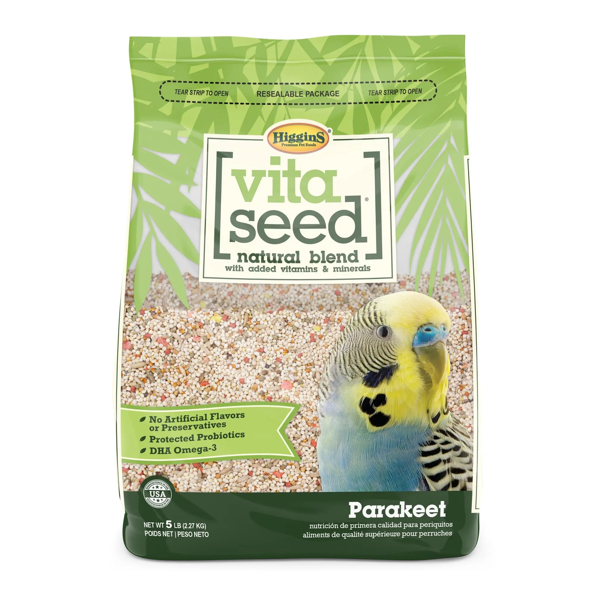 5 lb Higgins Vita Seed Parakeet
