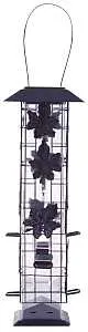 Perky-Pet Wild Bird Feeder, 18-1 / 4 in H, Rustic Leaf