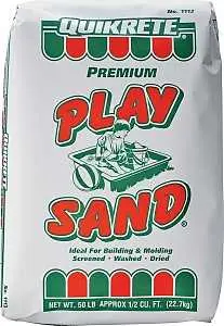 Quikrete Play Sand, Solid, White/Tan Bag 50 lb