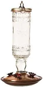 Perky-Pet Bird Feeder, Antique Bottle, 10 oz